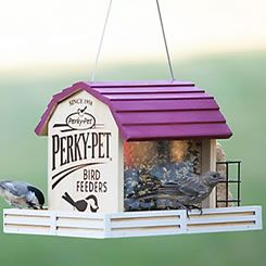 Perky-Pet® Star Barn Wood Chalet Bird Feeder